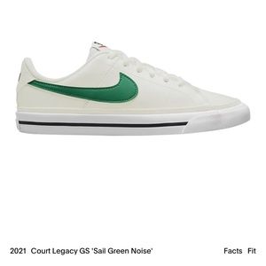 Girls 4.5 Nike Court Legacy